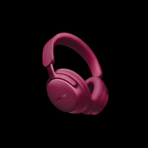 אוזניות קשת ביטול רעשים Bose QuietComfort Ultra Headphones בצבע שזיף | יבואן רשמי-משלוח מהיר