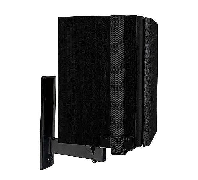 זוג מתלי קיר לרמקולים BTECH BT77 עם הידוק צידי, הטיה וסיבוב
