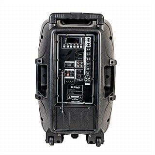בידורית קריוקי-רמקול מוגבר 12 אינטש RichTech STUDIO 12 כולל 2 מיקרופונים