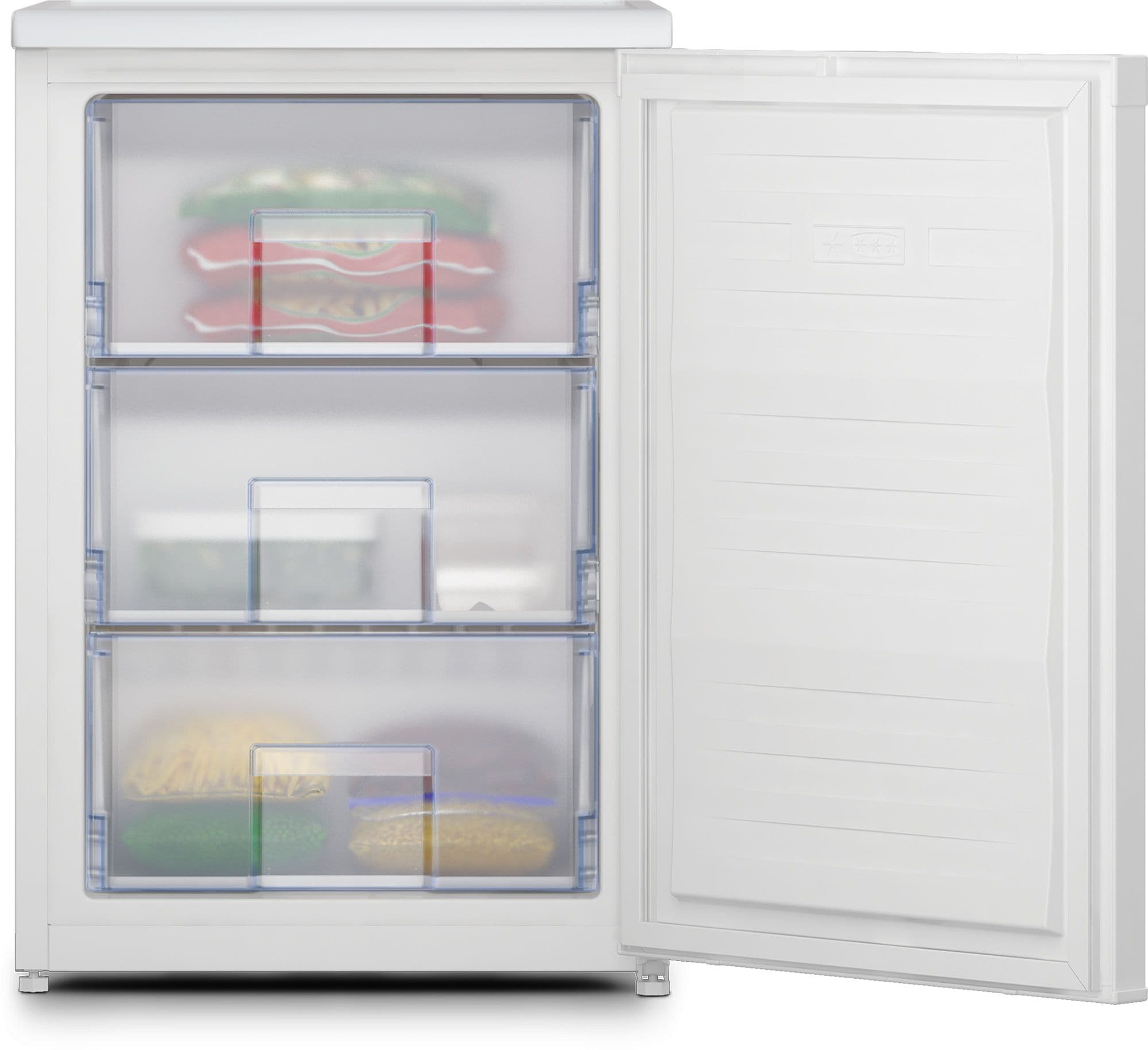 מקפיא 3 תאים Beko FNE1075N לבן 75 ליטר | יבואן רשמי