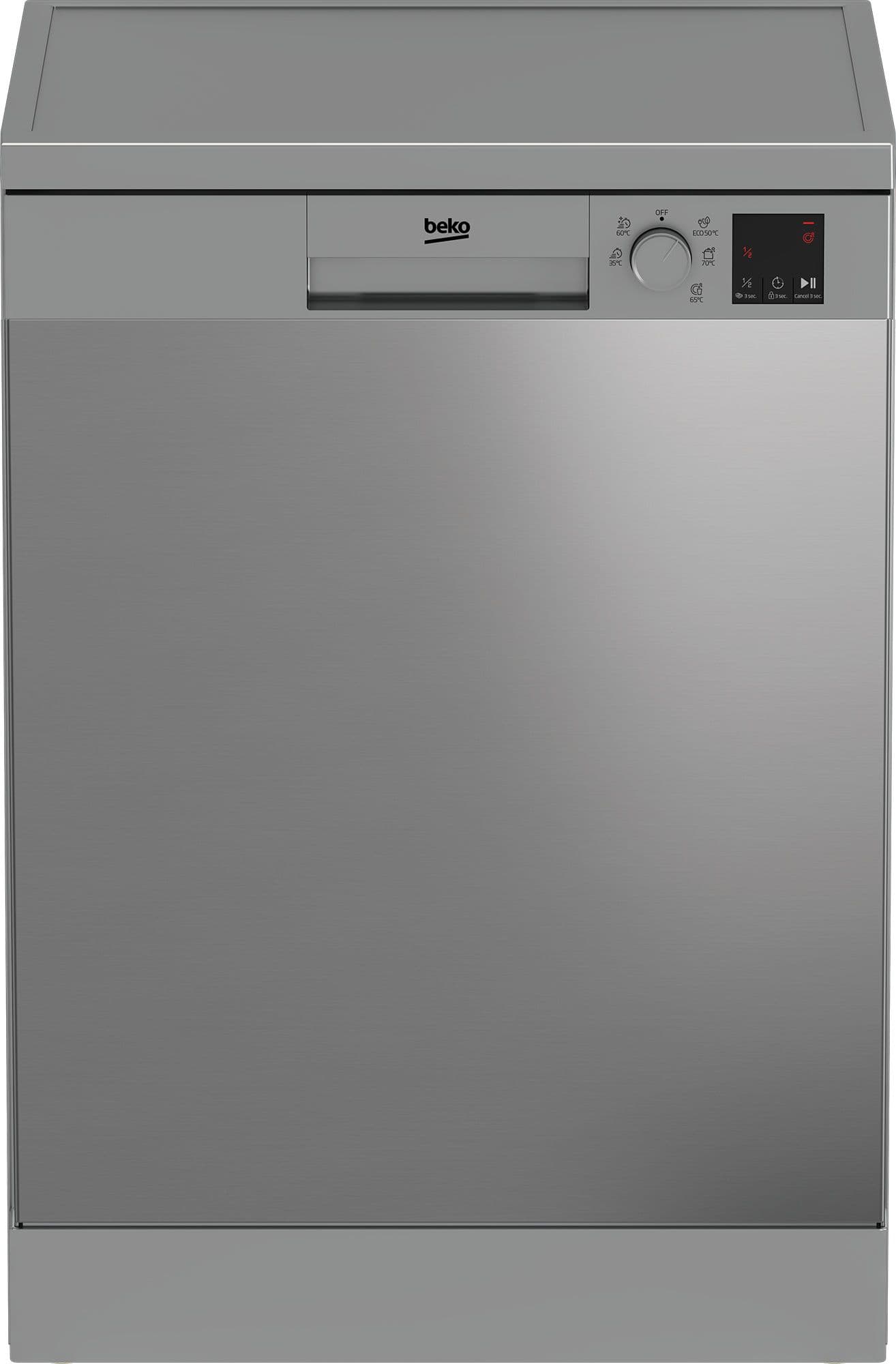 Beko DVN05324X - מדיח כלים בקו 60 ס"מ 13 מערכות נירוסטה עם תוכנית מהירה 30 דק' | יבואן רשמי