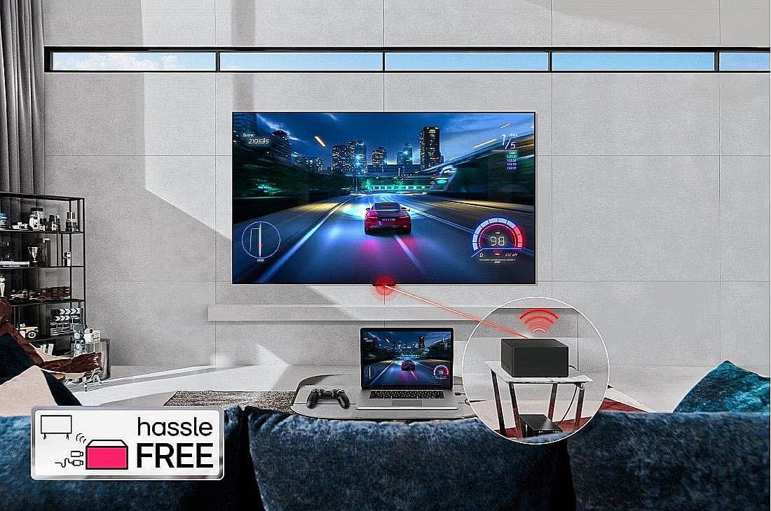 טלוויזיית LG OLED77M46LA SIGNATURE M4 – מסך OLED אלחוטי 77 אינץ׳ עם Zero Connect | יבואן רשמי