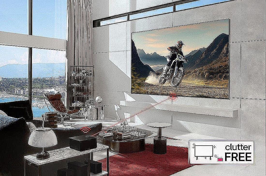 טלוויזיית LG OLED83M46LA SIGNATURE M4 – מסך OLED אלחוטי 83 אינץ׳ עם Zero Connect | יבואן רשמי