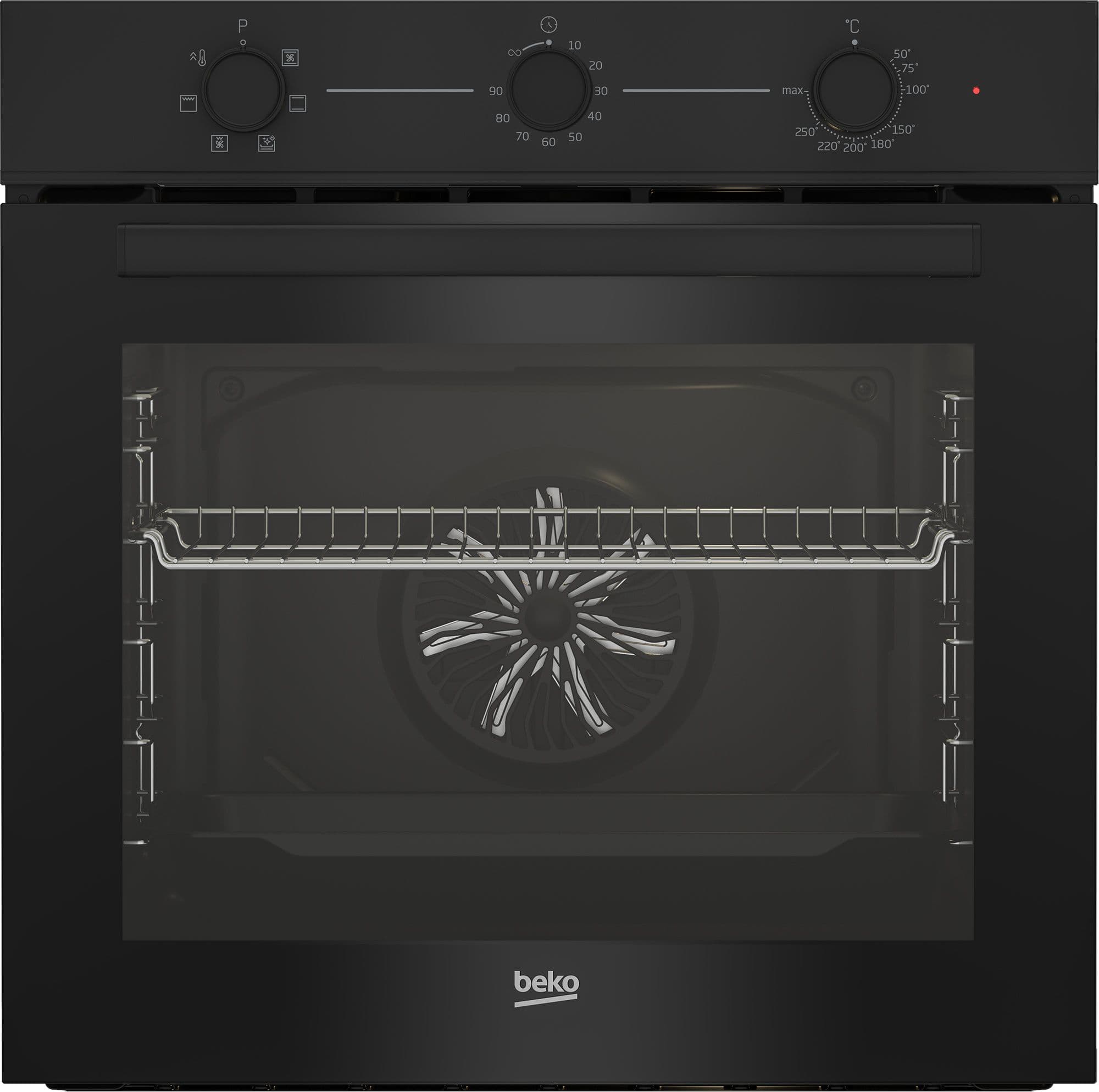 תנור בילד אין Beko BBIE11100B שחור - 72 ליטר, 6 תוכניות  | יבואן רשמי