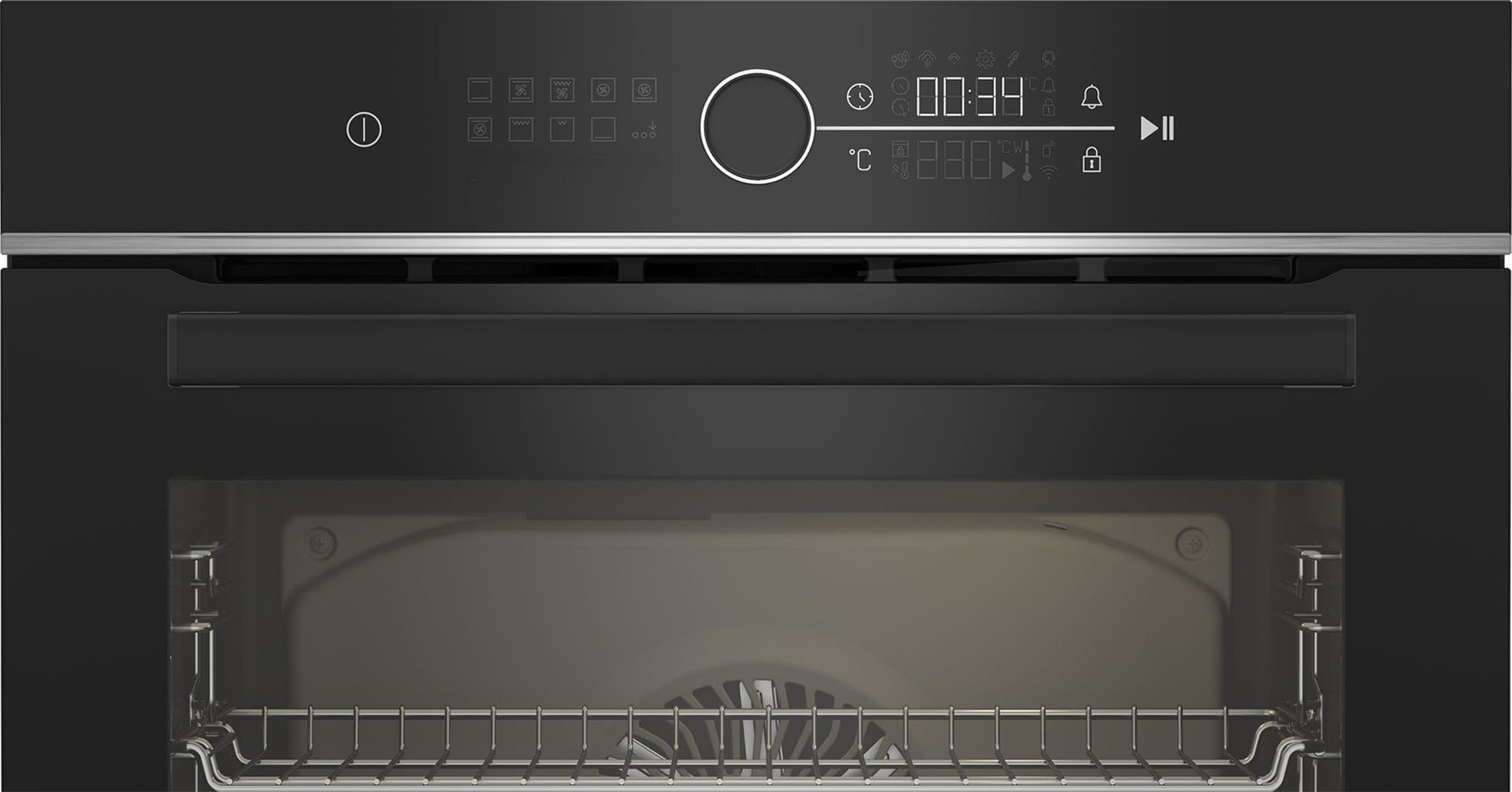 תנור בילד אין Beko BBIM13400XCS שחור - 72 ליטר, 13 תוכניות  | יבואן רשמי שנתיים אחריות