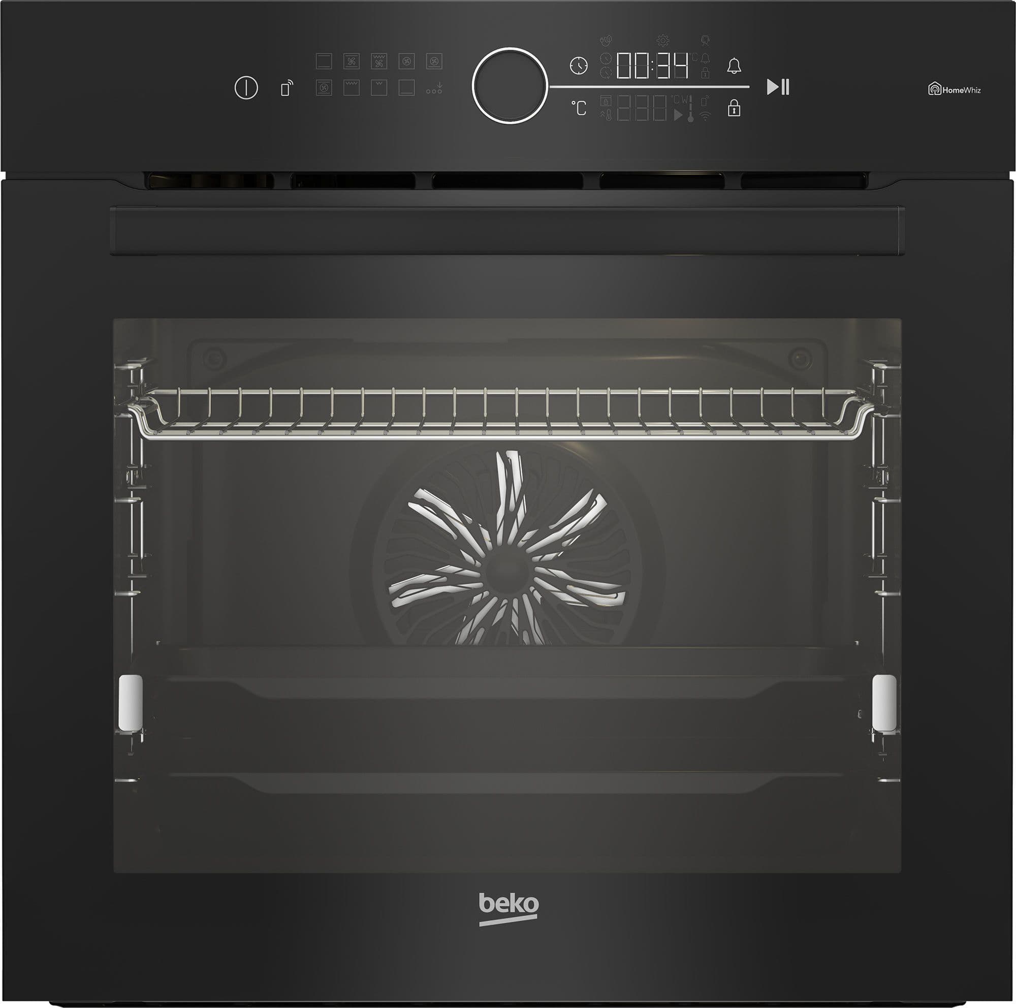 תנור פירוליטי Beko BBIM13401XPSWE שחור - 72 ליטר, 15 תוכניות | יבואן רשמי