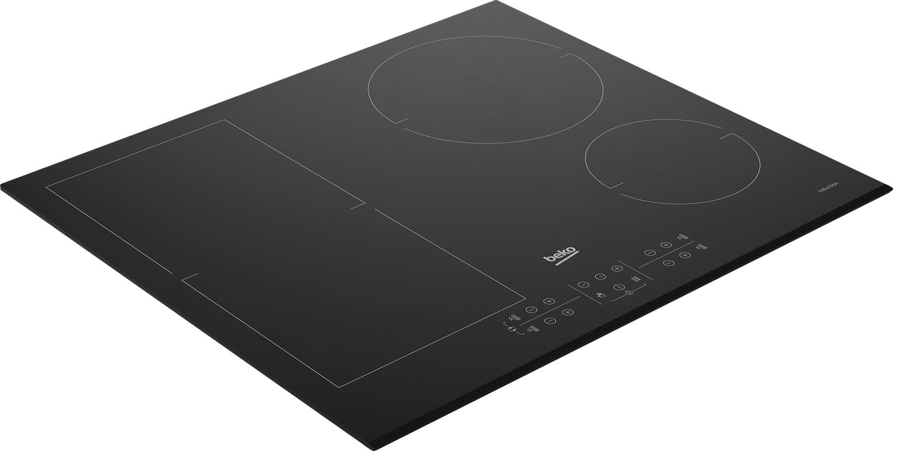 כיריים אינדוקציה Beko HII64202FMT – עם אזור בישול גמיש ובישול מהיר | יבואן רשמי