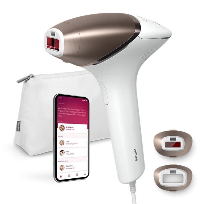 מכשיר להסרת שיער IPL Philips Lumea BRI945 – טכנולוגיית SenseIQ לעור חלק לאורך זמן | יבואן רשמי-משלוח מהיר