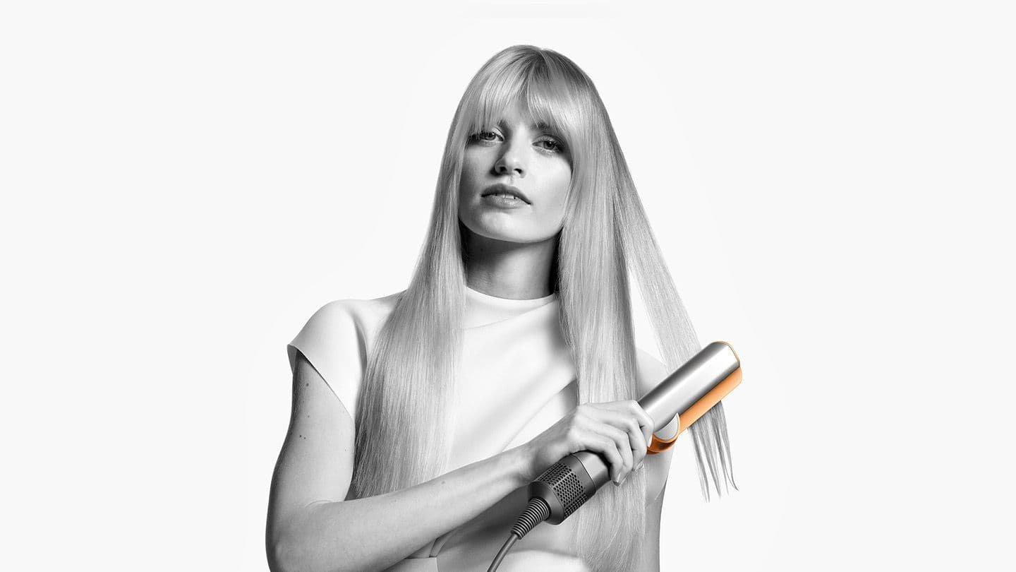 מחליק שיער Dyson Airstrait™ straightener HT01 בגוון ניקל נחושת | יבואן רשמי-משלוח מהיר