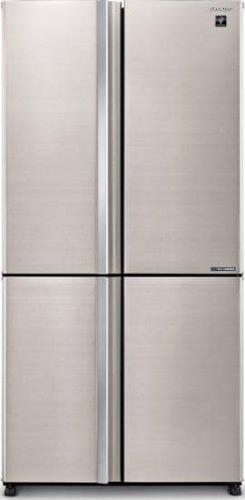 מקרר שארפ 4 דלתות מקפיא תחתון SHARP SJ-9270IN אינוורטר NoFrost נירוסטה מוברשת עם פיקוד שבת - יבואן רשמי