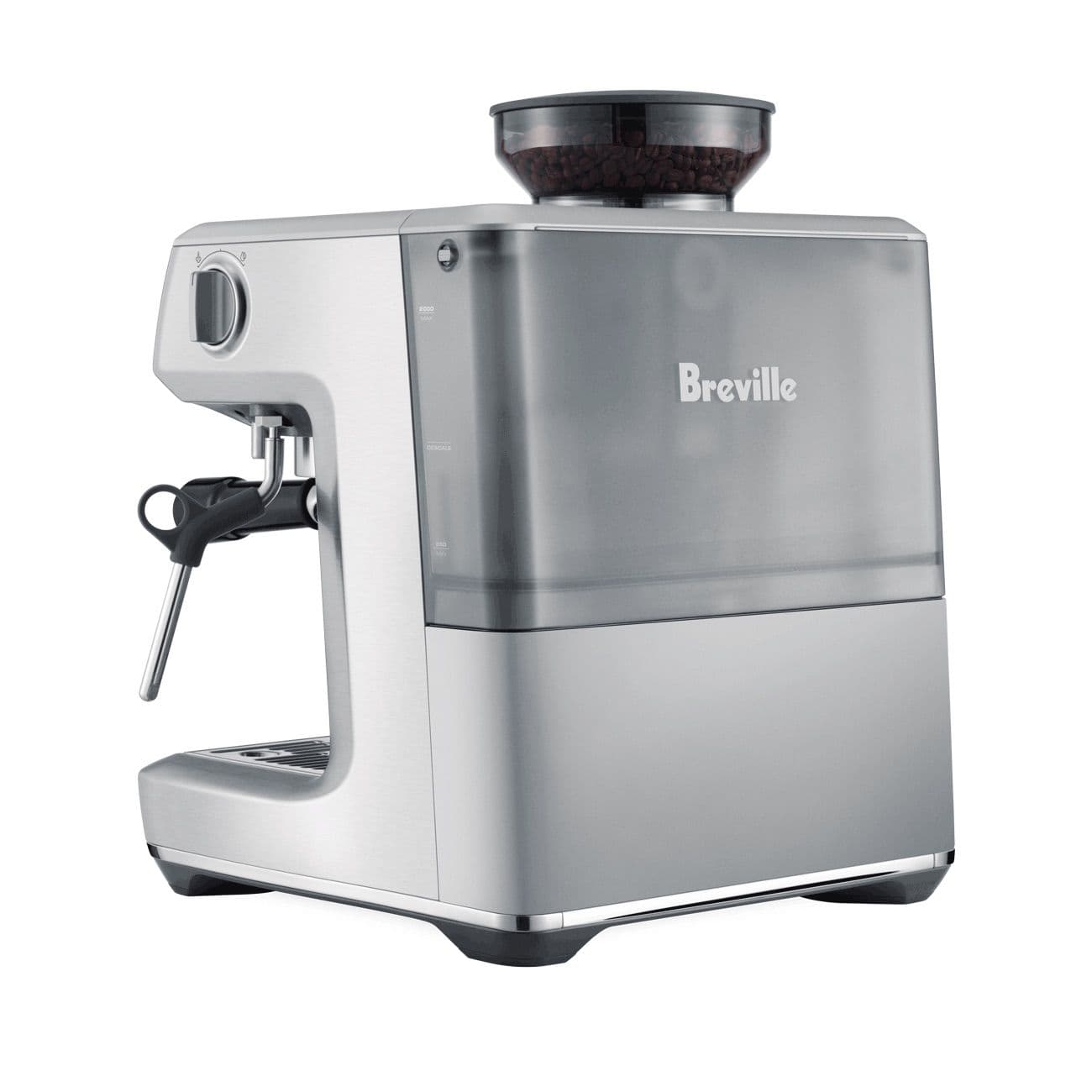 Breville Barista Express Impress BES876BSS - מכונת אספרסו עם מטחנה מובנית, 25 דרגות טחינה והקצפת חלב מקצועית | יבואן רשמי | משלוח מהיר