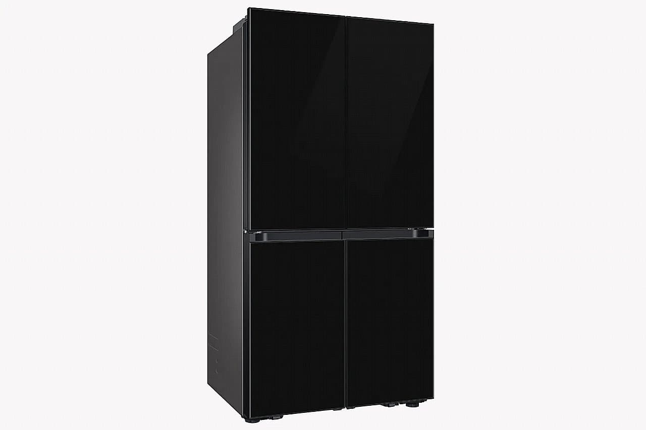 מקרר 4 דלתות מקפיא תחתון 852 ליטר Samsung RF88DB9623BK BESPOKE זכוכית שחורה - יבואן רשמי
