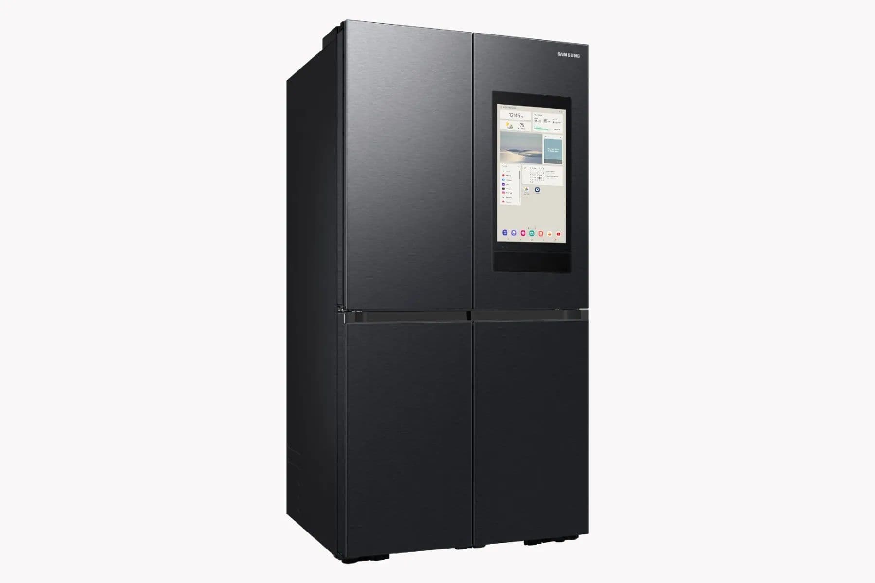 מקרר 4 דלתות חכם 842 ליטר Samsung RF87DG9817B1 שחור פחם מט מוברש יבואן רשמי