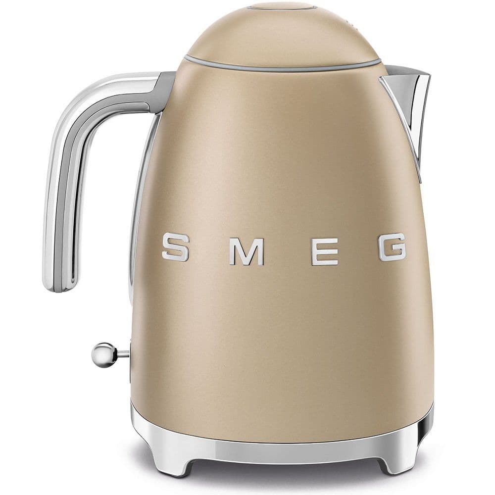 קומקום חשמלי 1.7 ליטר SMEG KLF03CHMEU צבע שמפניה |  משלוח מהיר