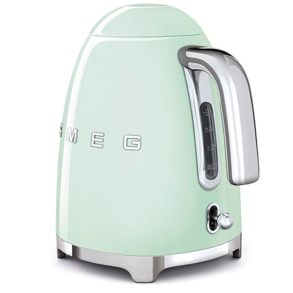 קומקום חשמלי 1.7 ליטר SMEG KLF03PGEU צבע ירוק פסטל |  משלוח מהיר