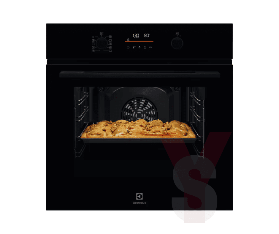 תנור אפייה בנוי פירוליטי 72 ליטר 60 ס"מ Electrolux KOFDP46H Seamless Design גימור שחור-תוצרת גרמניה | משלוח מהיר