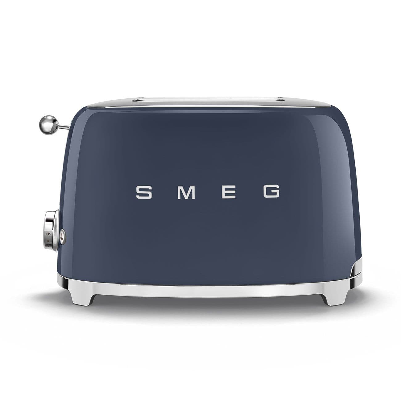 SMEG TSF01NBEU - מצנם 2 פרוסות סמג בעיצוב רטרו איטלקי 950W עם 6 דרגות קלייה בצבע כחול נייבי | משלוח מהיר