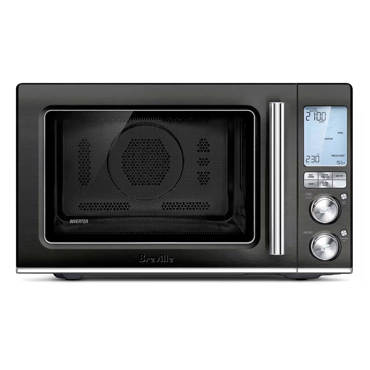 מיקרוגל משולב תנור 34 ליטר Breville BMO870BST | Combi Wave™ 3 in 1 | AirFry | יבואן רשמי
