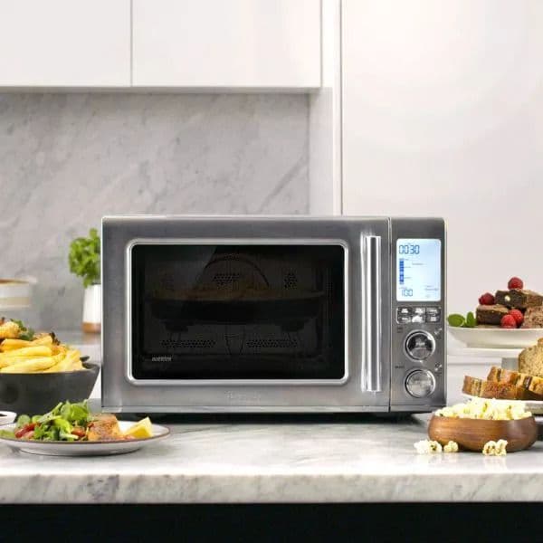 מיקרוגל משולב תנור 34 ליטר Breville BMO870BSS | Combi Wave™ 3 in 1 | AirFry | יבואן רשמי