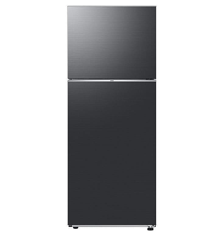 מקרר 2 דלתות מקפיא עליון 420 ליטר SAMSUNG RT43CG6424B1 נירוסטה מושחרת  - יבואן רשמי