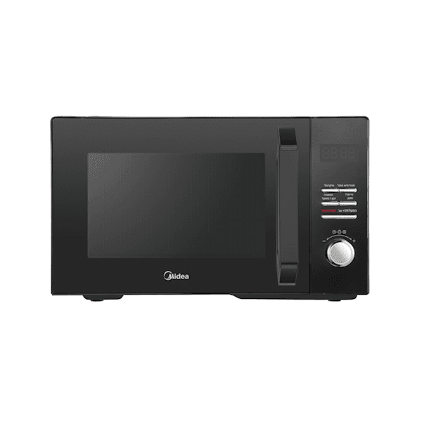 מיקרוגל MIDEA AM9P022MX ‏25 ליטר – הפעלה מכנית 900W בגימור שחור | יבואן רשמי-משלוח מהיר