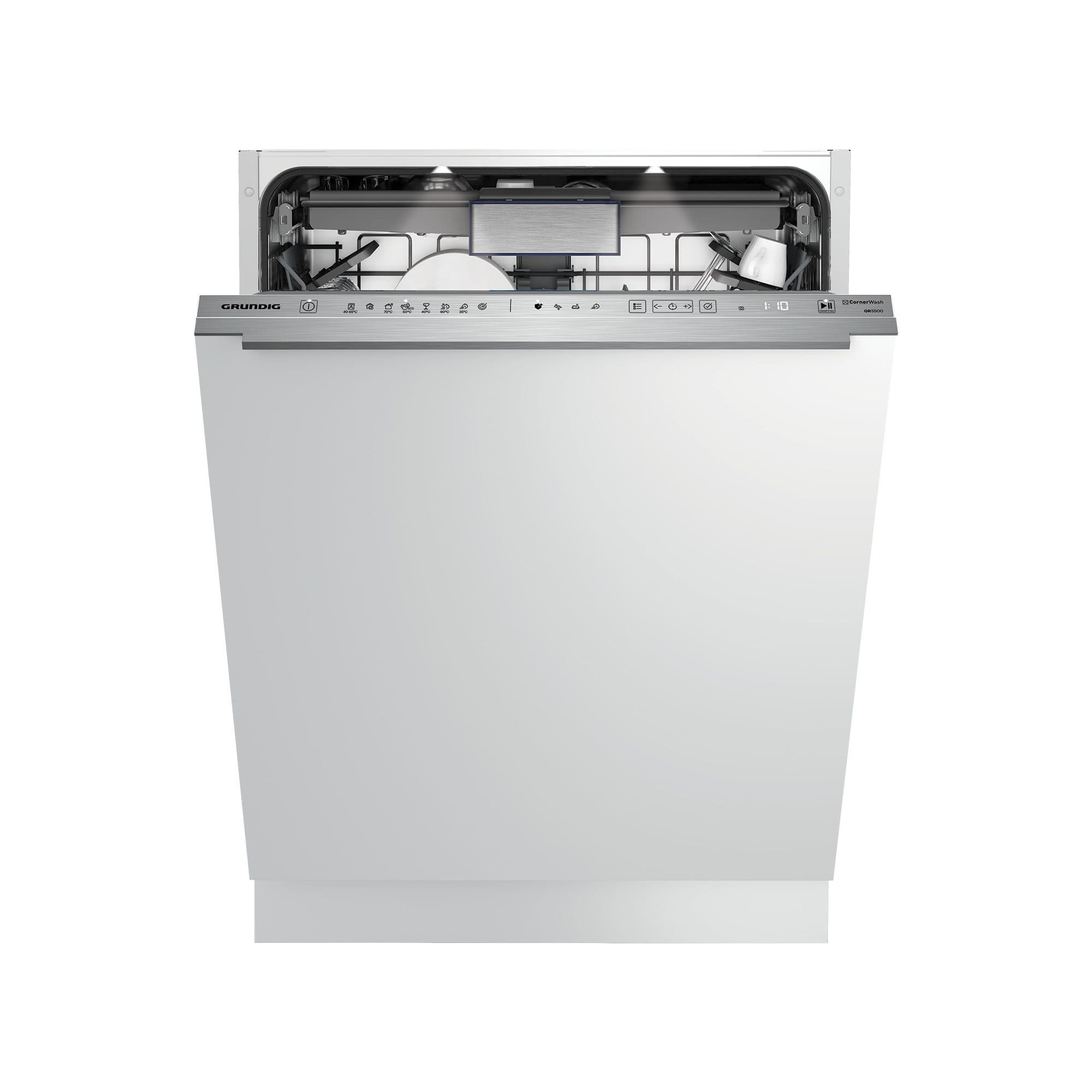 מדיח כלים אינטגרלי רחב 15 מערכות כלים GRUNDIG GNVP4542C יבואן רשמי
