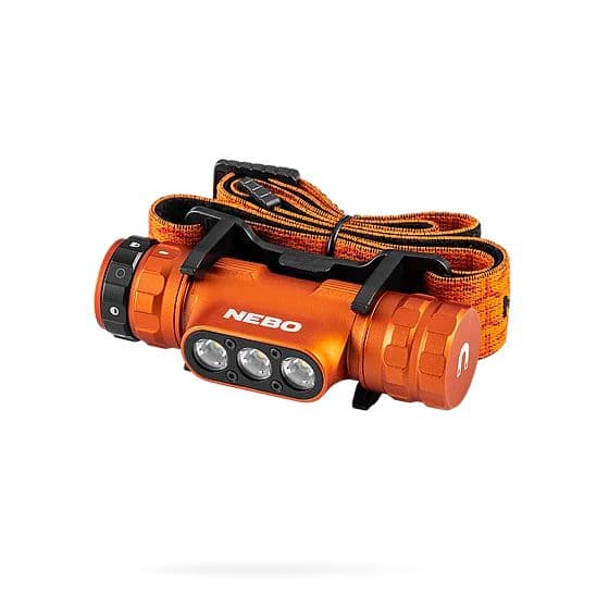 פנס ראש 3 נורות מקצועי NEBO Master Series HL1000