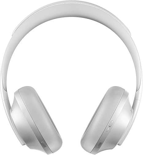 אוזניות Bose Noise Cancelling Headphones 700 – שקט מושלם, סאונד פרימיום וחוויית שיחה חכמה לבן/כסוף | יבואן רשמי-משלוח מהיר