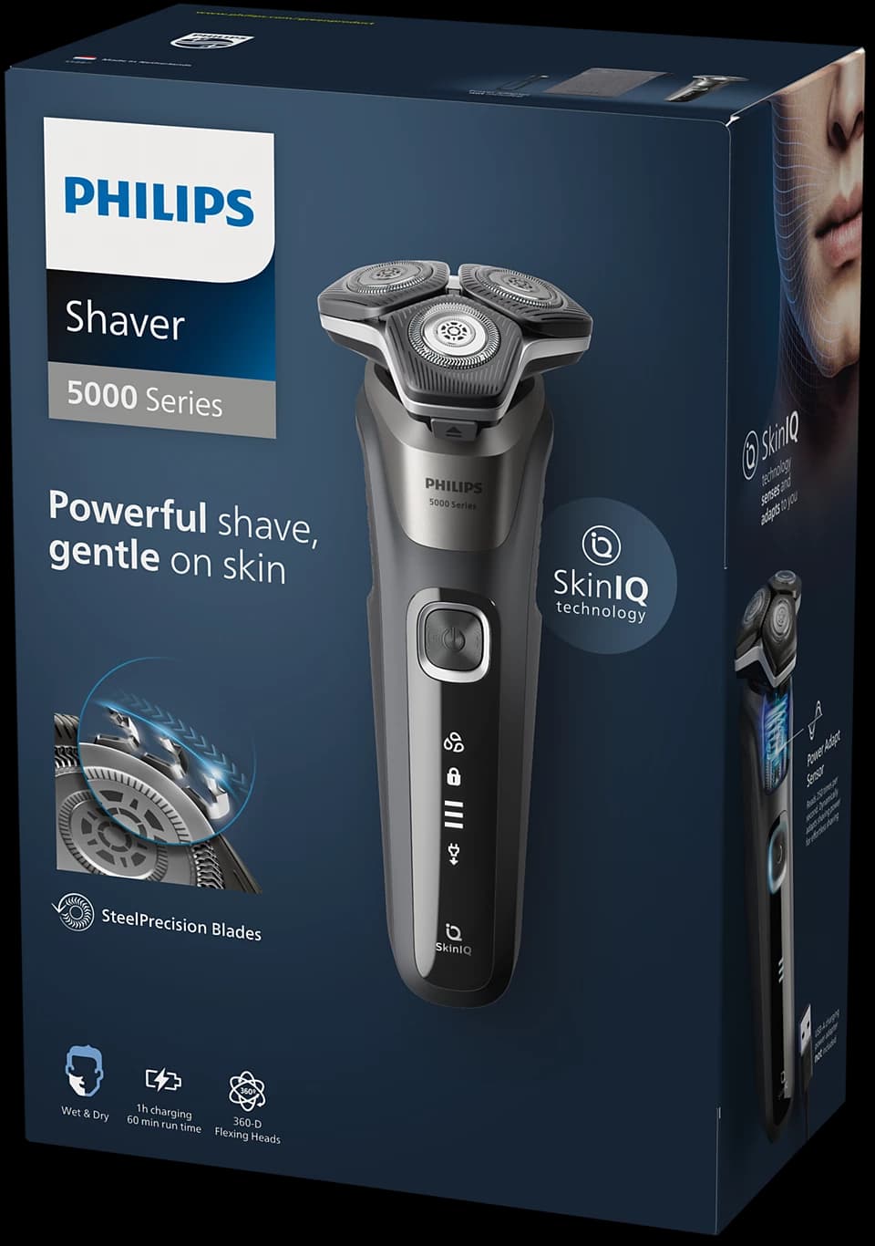 מכונת גילוח Philips S5887/10 – גילוח רטוב ויבש עם SkinIQ | יבואן רשמי משלוח מהיר
