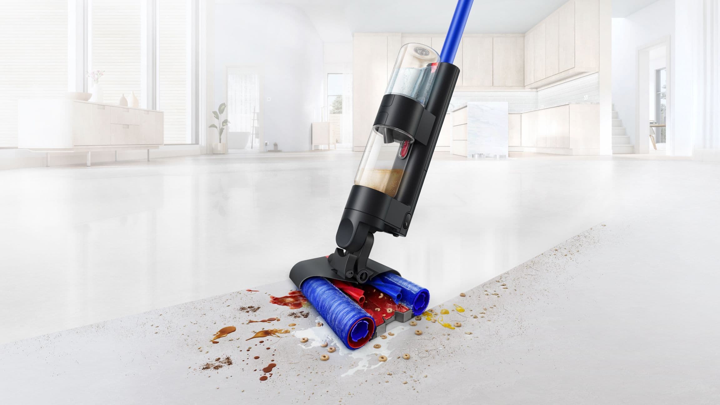 Dyson Wash G1 – שואב שוטף אלחוטי חכם לניקוי רטוב ויבש | יבואן רשמי