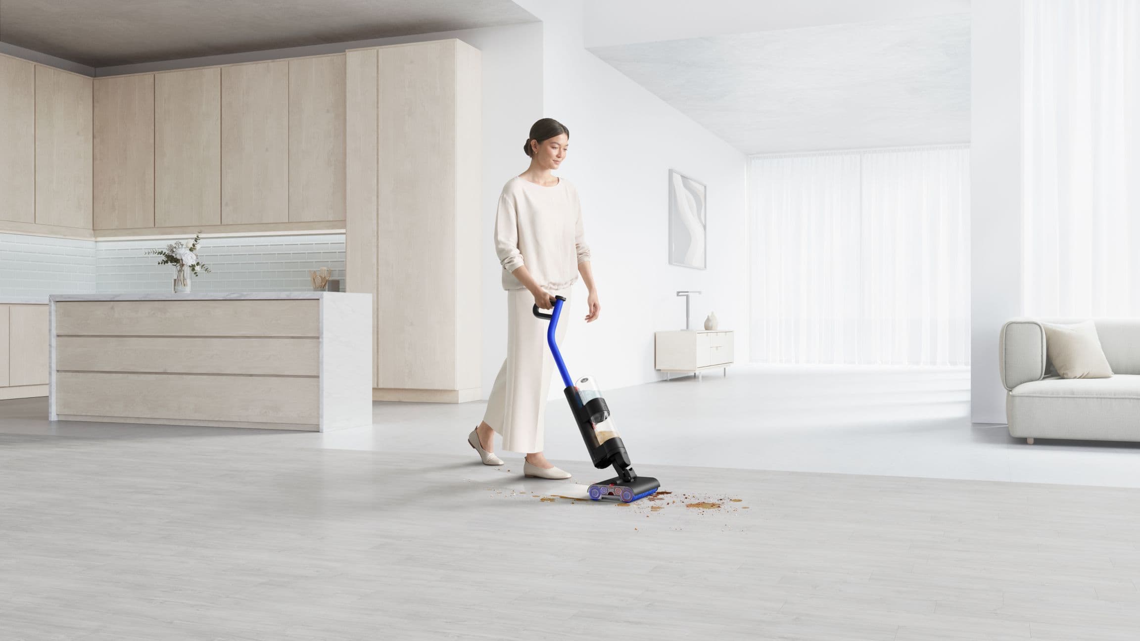 Dyson Wash G1 – שואב שוטף אלחוטי חכם לניקוי רטוב ויבש | יבואן רשמי