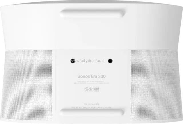 רמקול חכם Sonos Era 300 – סאונד מרחבי עוצמתי עם Bluetooth ו-AirPlay צבע לבן | יבואן רשמי-משלוח מהיר