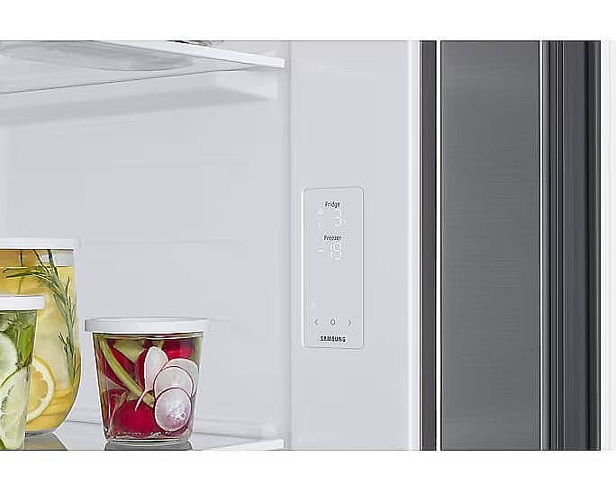 מקרר דלת ליד דלת 583 ליטר סמסונג Samsung RS57DG400 | סילבר עם Space Max