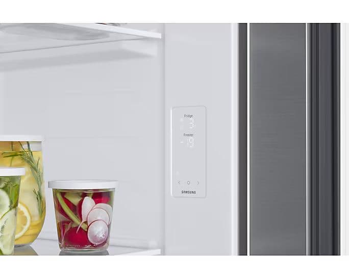 מקרר דלת ליד דלת 583 ליטר סמסונג Samsung RS57DG400 | סילבר עם Space Max
