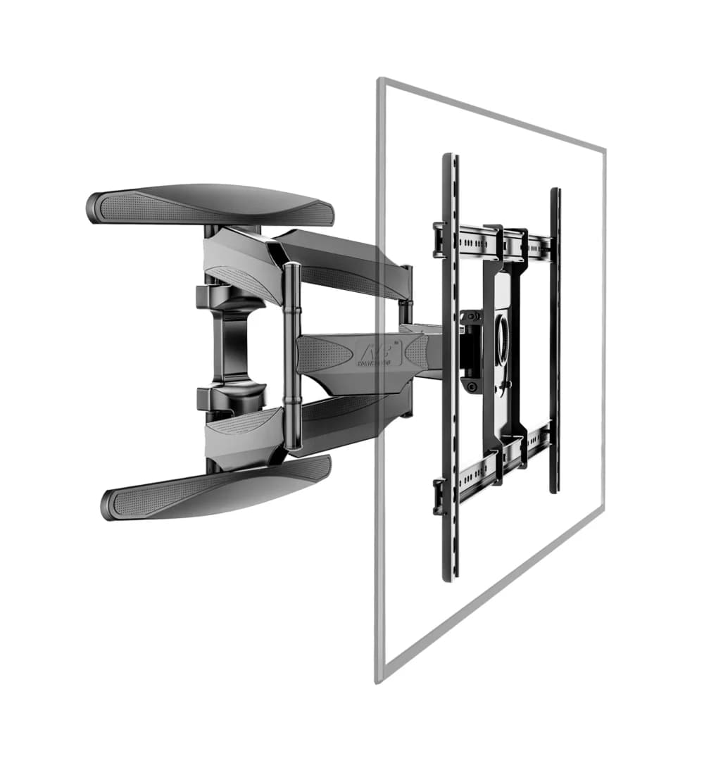 זרוע דו מפרקית פרימיום NB P9 North Bayou למסכי ענק 45"-85" - מקורי משלוח מהיר