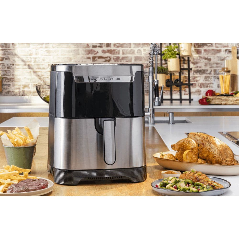 גריל בישול בריא XXL ענק 2 ב-1 Tefal EY801D27 | יבואן רשמי