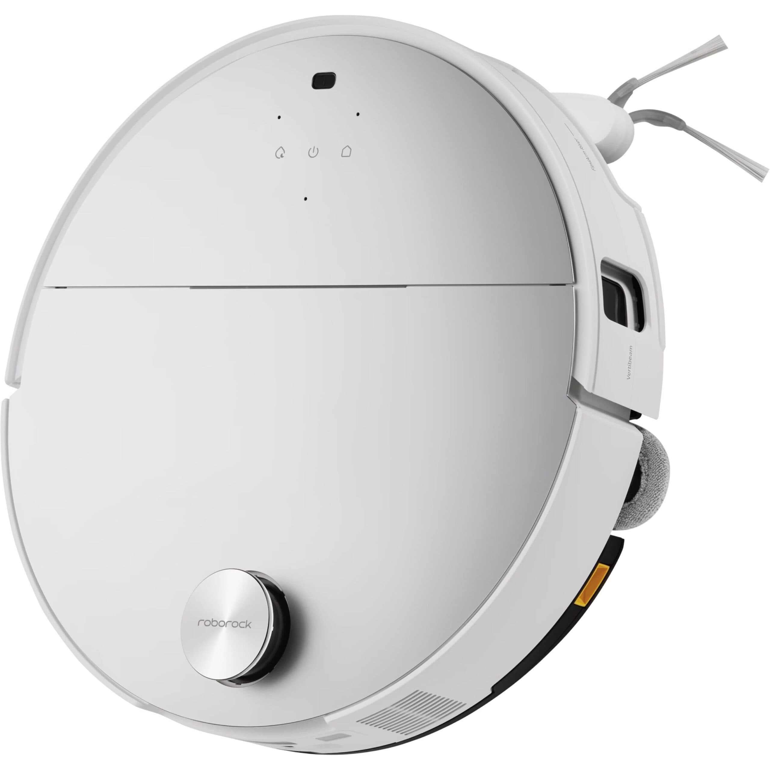 Roborock Saros 10 – שואב אבק רובוטי שוטף דק במיוחד עם 22,000Pa וניווט חכם צבע לבן | יבואן רשמי