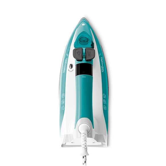 מגהץ קיטור Polti Vaporella Quick & Slide QS210 פולטי 2400W עם Steam Pulse ומיכל 0.35 ליטר יבואן רשמי