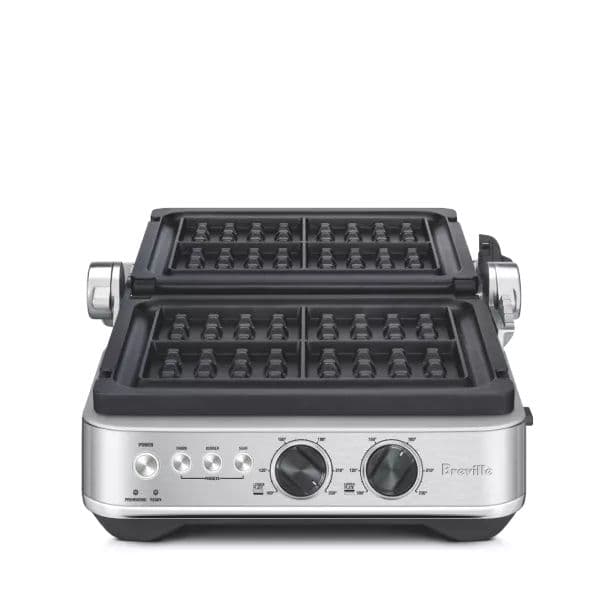 טוסטר גריל לחיצה Breville BGR710BSS - פלטות מתחלפות, שליטה נפרדת, עוצמה של 1800W | יבואן רשמי | משלוח מהיר