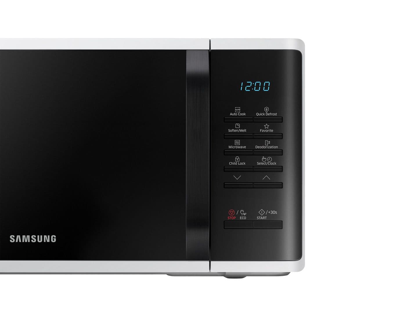מיקרוגל Samsung MS23K3513AW – בנפח 23 ליטר 800W עם ציפוי קרמי אנטיבקטריאלי | יבואן רשמי משלוח מהיר