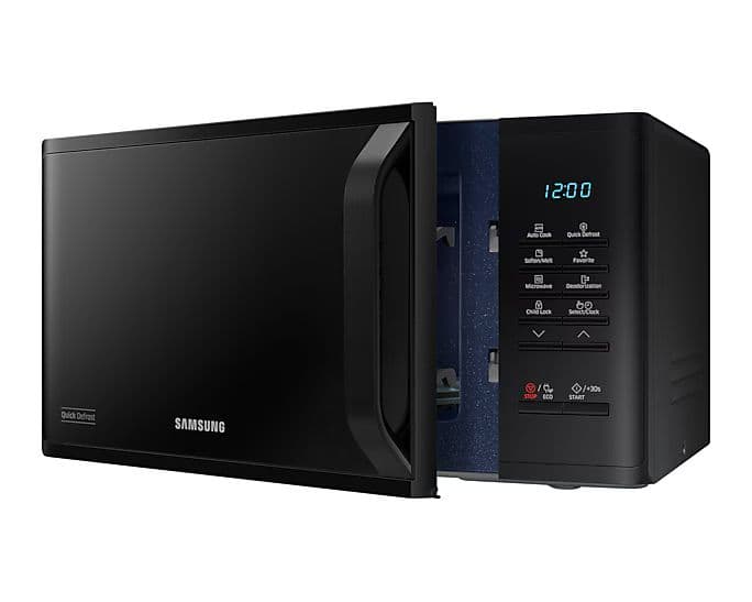 Samsung MS23K3513AK - מיקרוגל סמסונג 23 ליטר 800W עם ציפוי קרמי אנטיבקטריאלי | יבואן רשמי משלוח מהיר