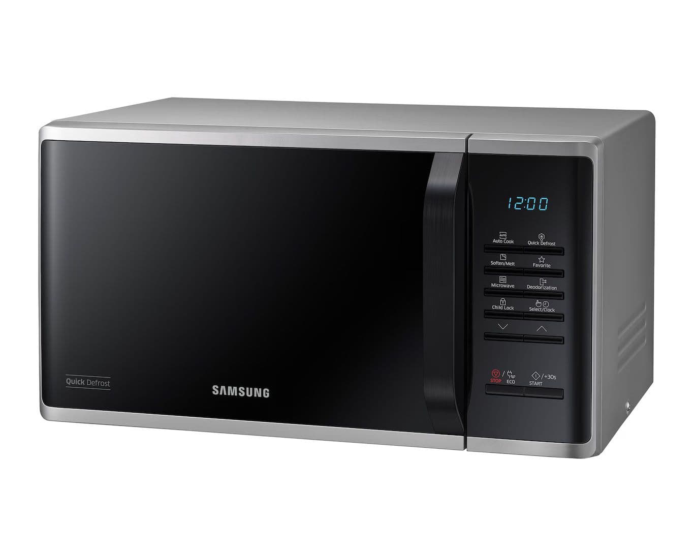 Samsung MS23K3513AS - מיקרוגל סמסונג 23 ליטר 800W עם ציפוי קרמי אנטיבקטריאלי | יבואן רשמי משלוח מהיר