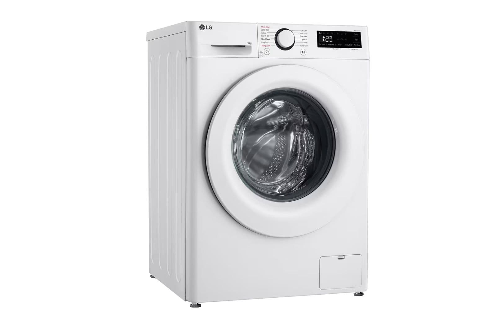 מכונת כביסה פתח קדמי 9 ק"ג LG WFS9014WW | יבואן רשמי