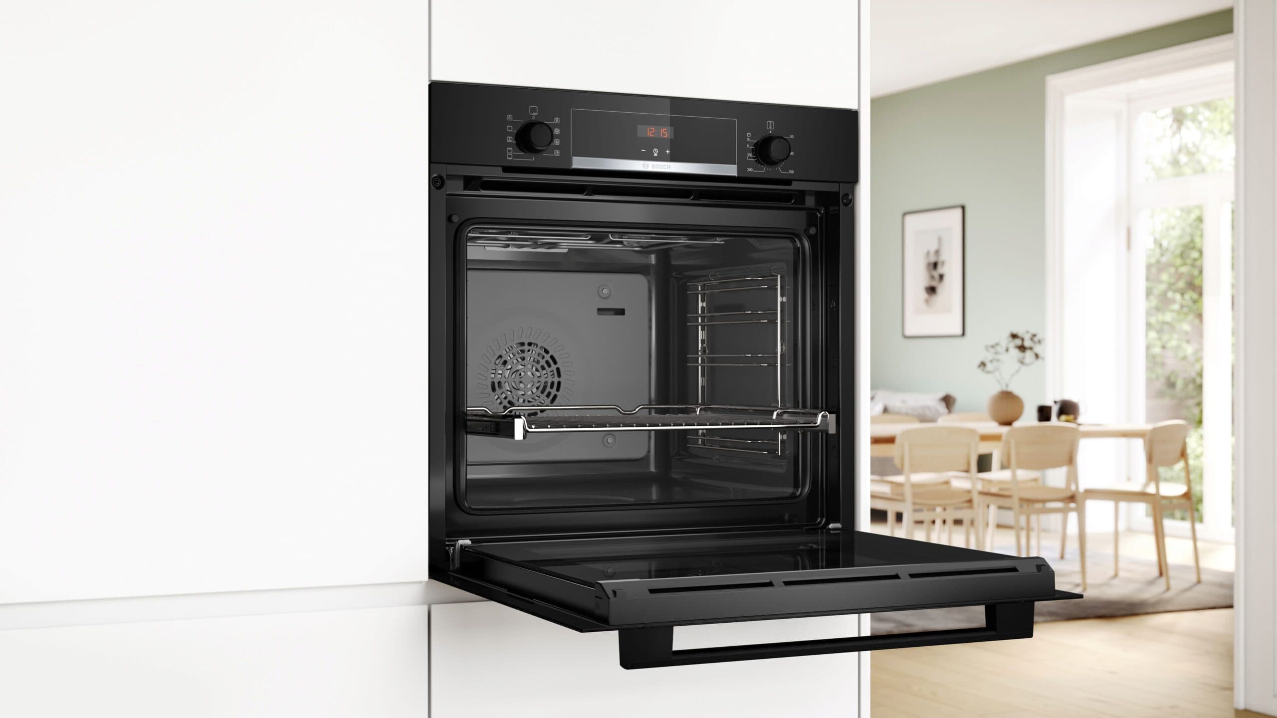 תנור בנוי 60 ס"מ BOSCH HBA534EB3 סדרה 4