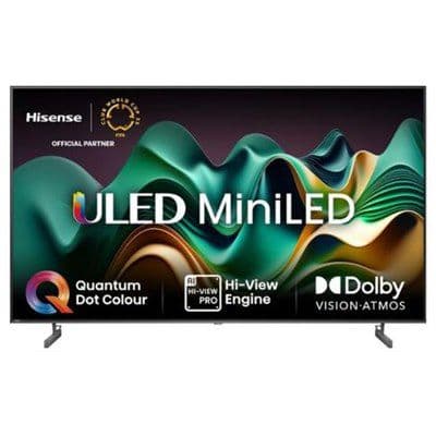 טלוויזיה חכמה 75 אינץ' Hisense 75U62NQ ULED MiniLED יבואן רשמי