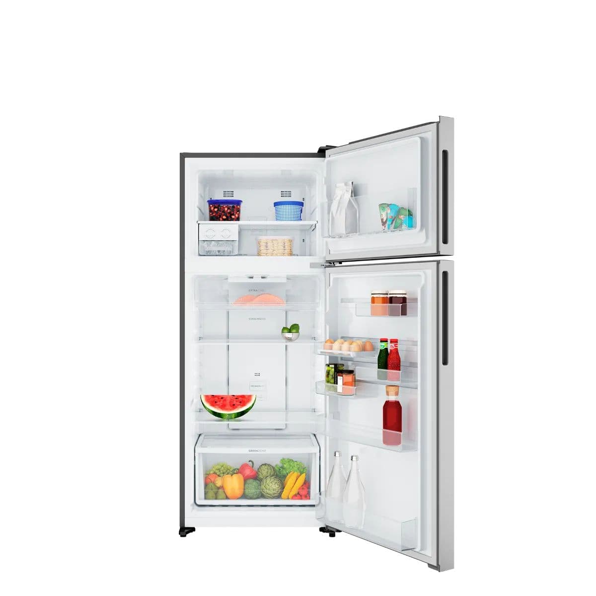 מקרר 2 דלתות מקפיא עליון 436 ליטר Electrolux ETM4302SC כסוף - יבואן רשמי