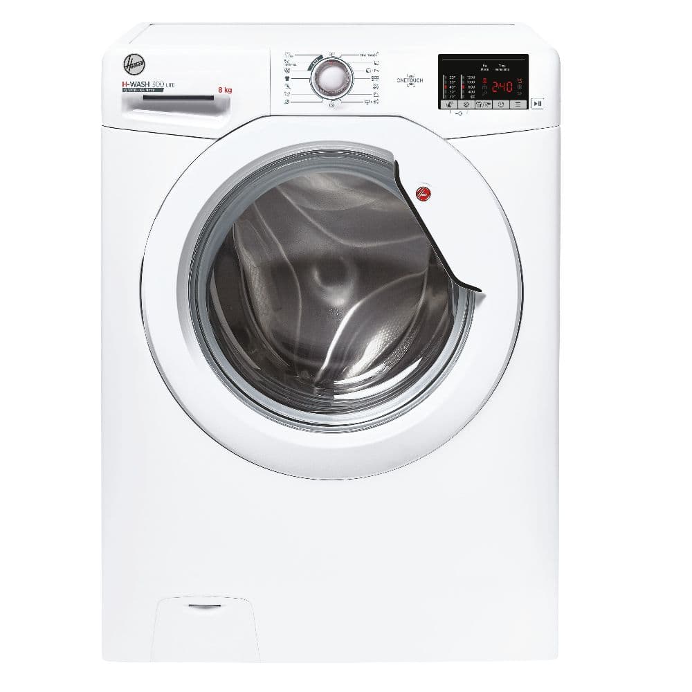 מכונת כביסה פתח חזית 8 ק"ג HOOVER H3W282DE יבואן רשמי