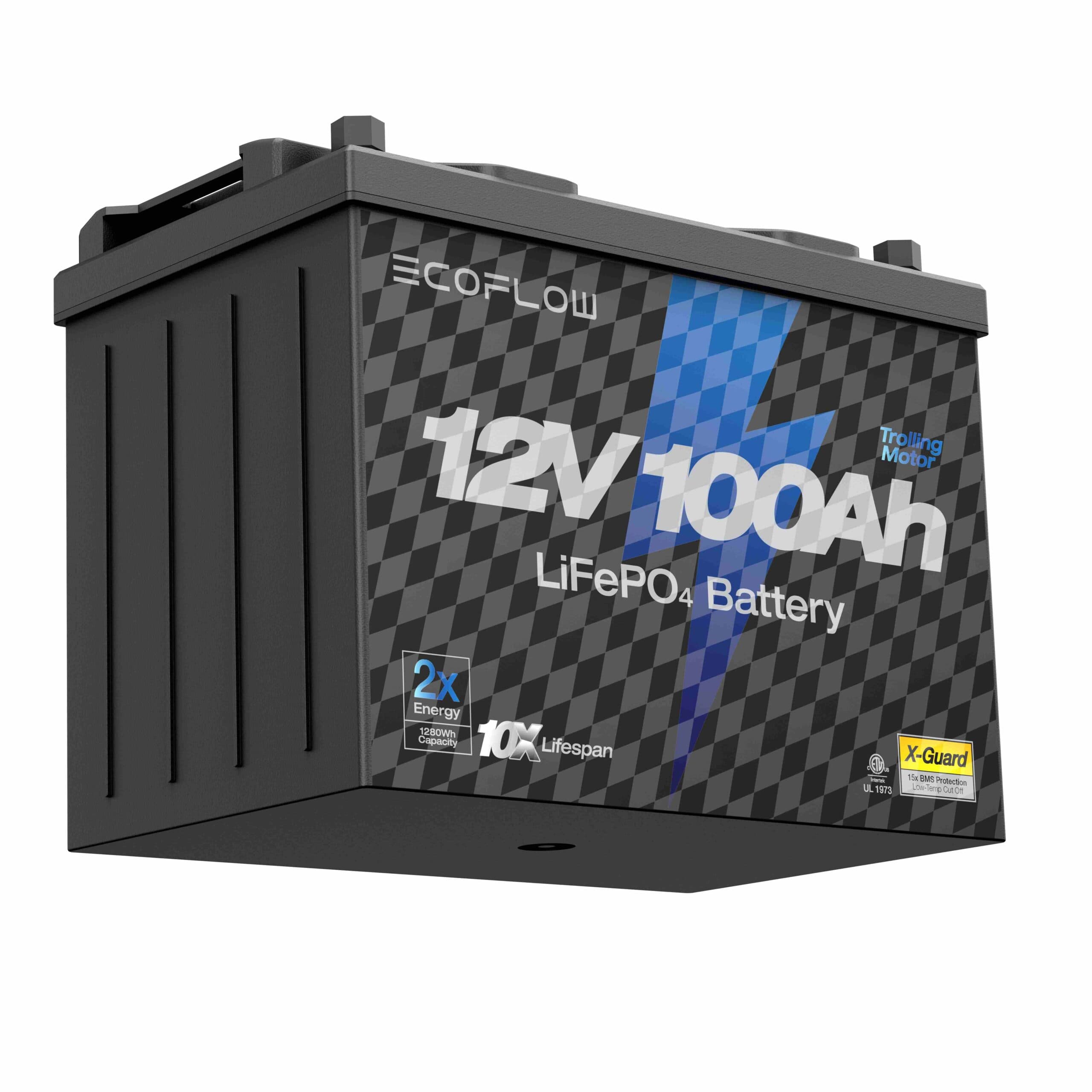 מצבר ליתיום ECOFLOW LIFEPO4 12V 100Ah - יבואן רשמי