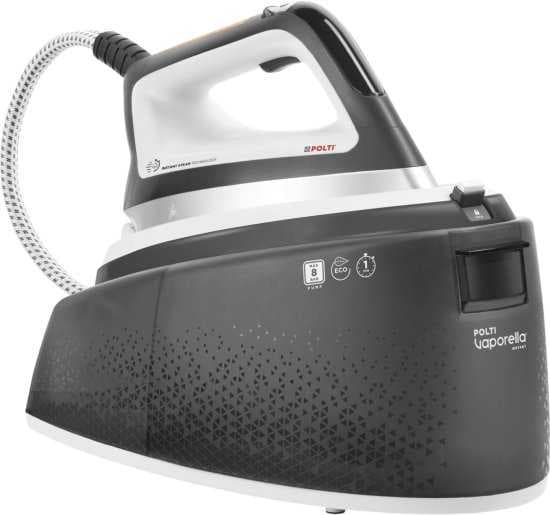 מגהץ קיטור Polti VI50.30 Vaporella Instant פולטי 2200W עם 8 בר, 550 גרם ו-2 ליטר יבואן רשמי