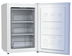 מקפיא Galanz FREEZ-120L מיני - 97 ליטר, לבן